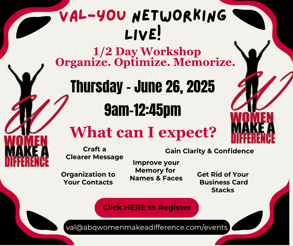 Live Event Val-You Networking